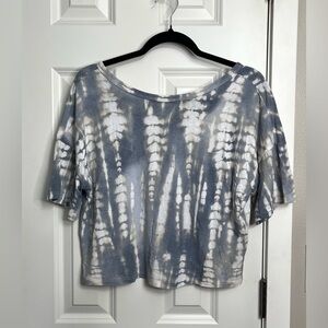 Gee Gee Tie Dye Cropped Tee NWOT